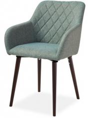  Кресло ADELLE 180 венге/зеленый